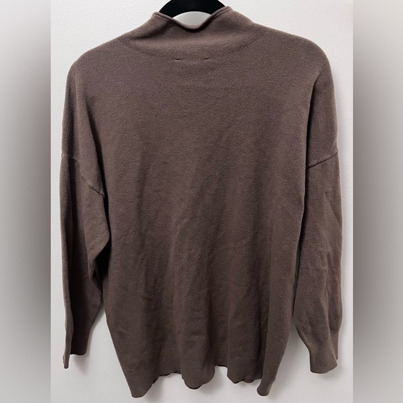 Express Women’s Turtleneck Sweater in Brown - Picture 2 of 4